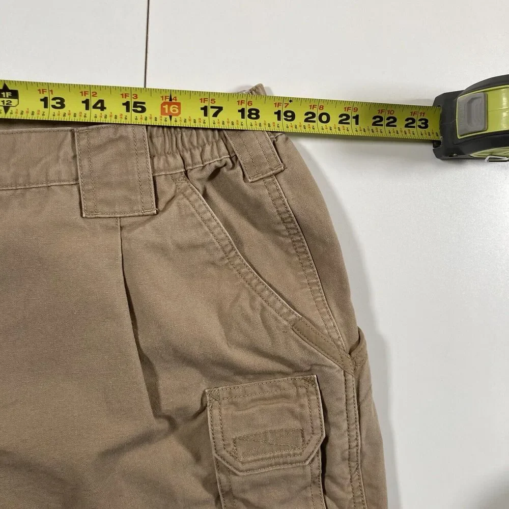 5.11 Tactical Taclite Pro Pants 37x29 Ripstop Cargo‎ Work Beige (Tag 40x32)